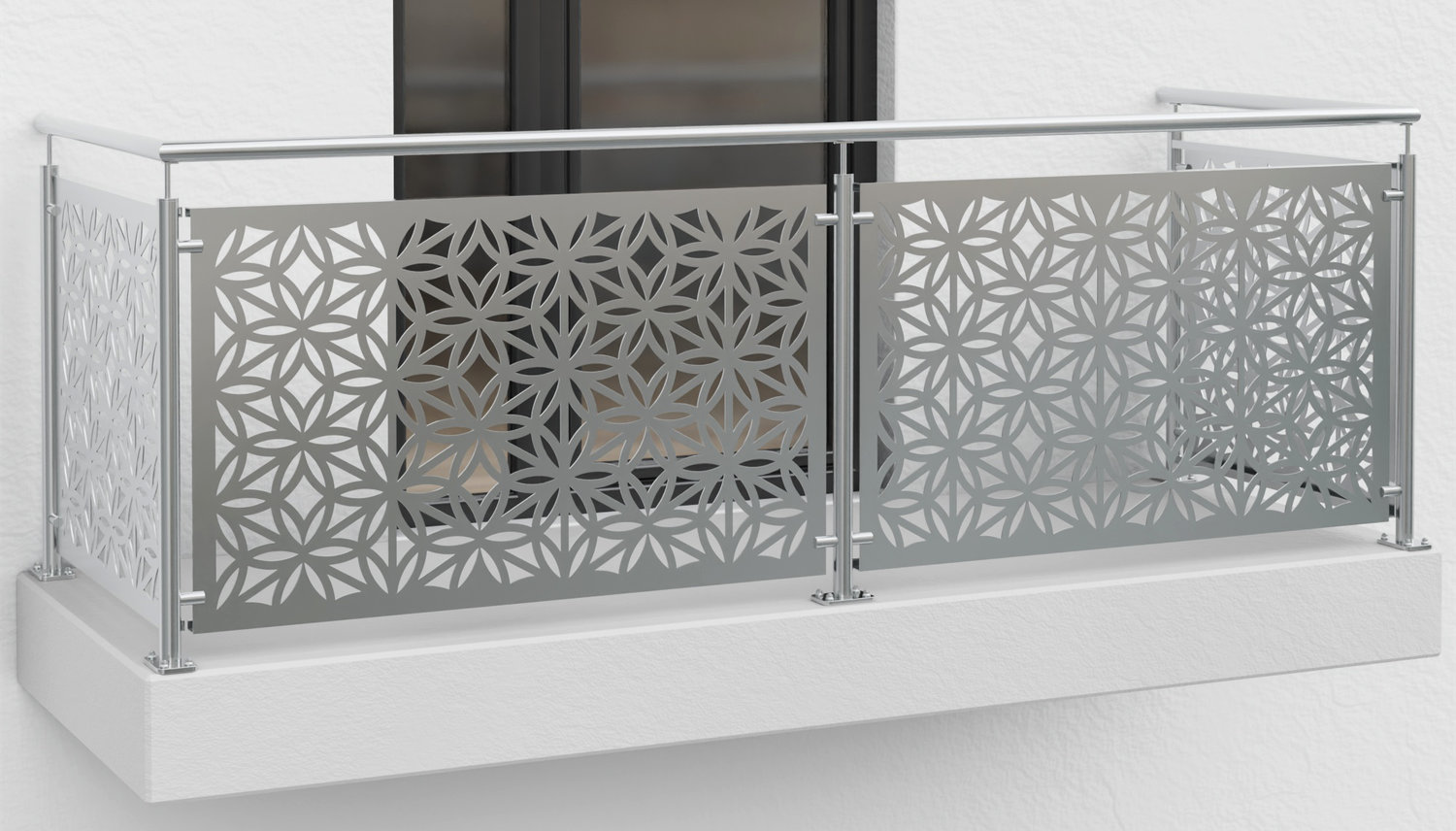 Garde-Corps de balcon en acier inoxydable BT
