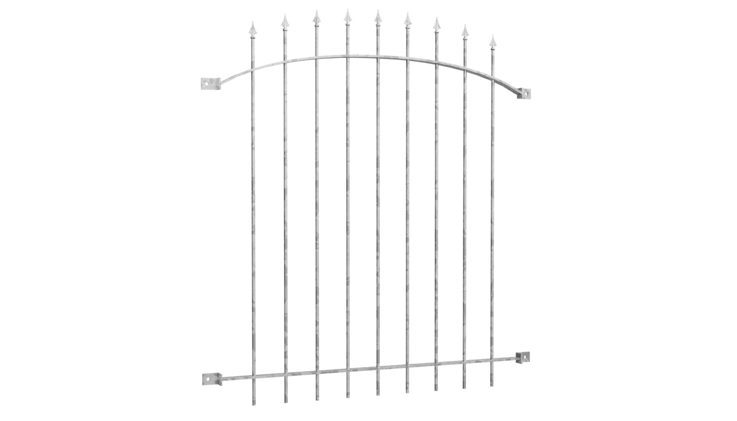 Grille de défense pour fenêtres en acier galvanisé arc supérieur Manchester 