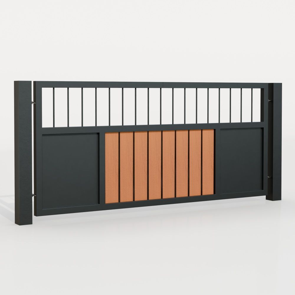 Clôture brise-vue en aluminium KSBHS, GE