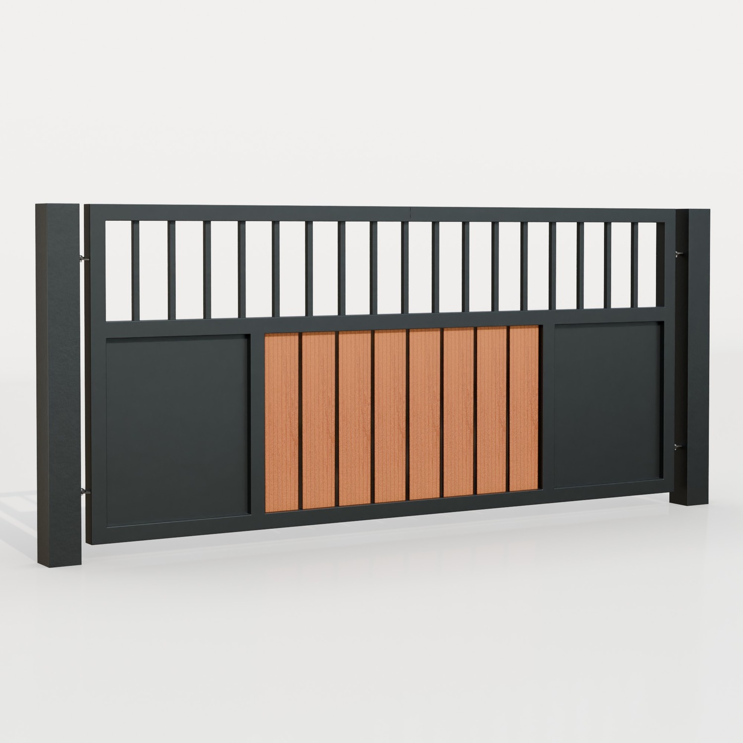 Clôture brise-vue en aluminium KSBHS, GE