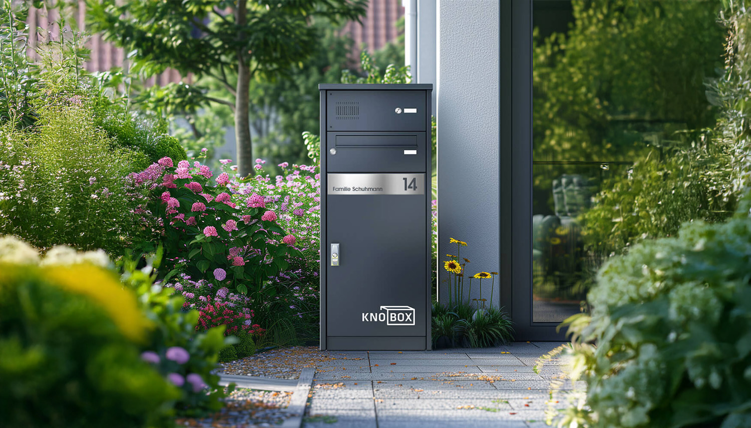 Paketbox Aluminium Knobox 12 von KNOBLOCH