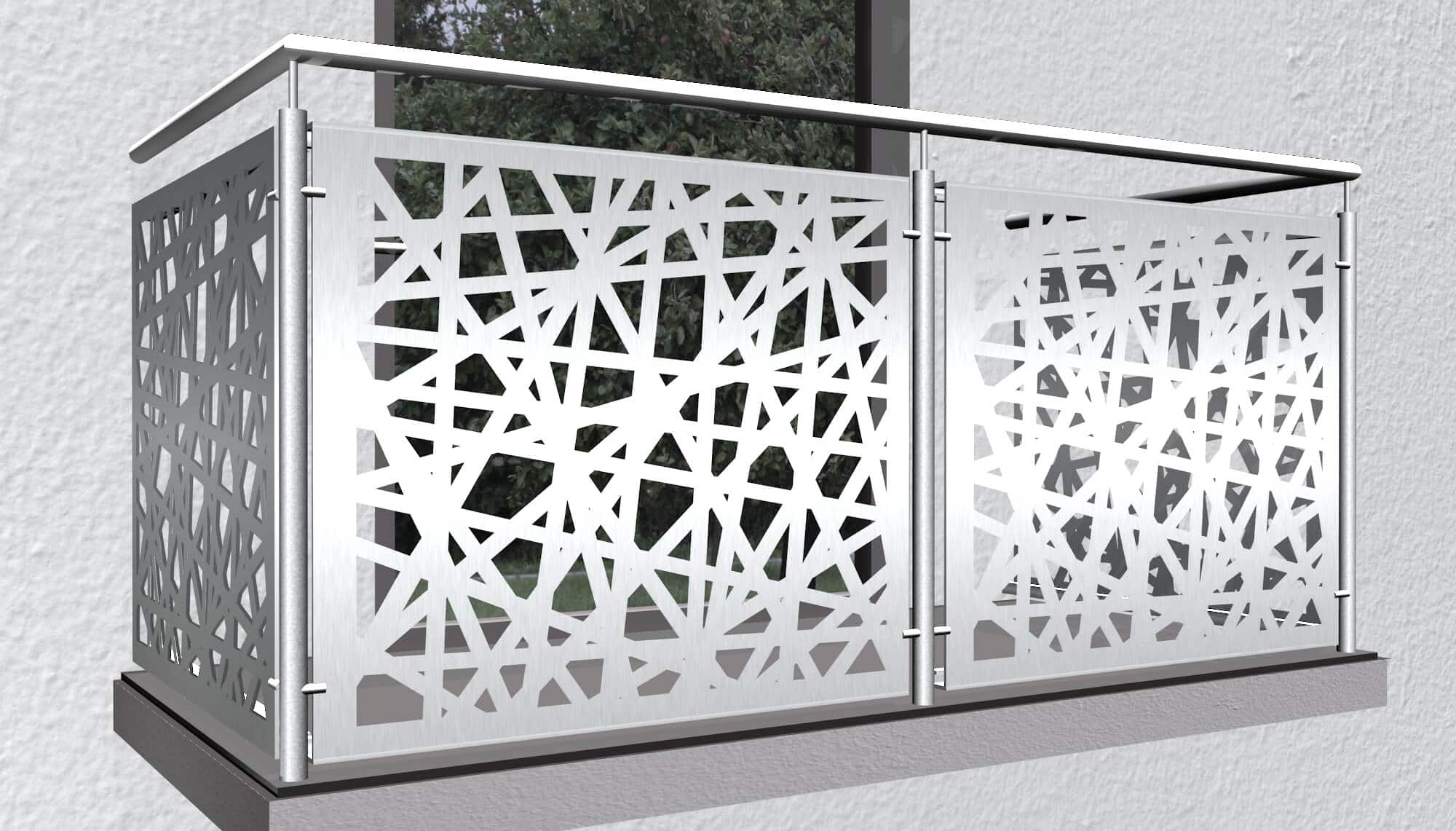 Revêtement de balcon en aluminium AB
