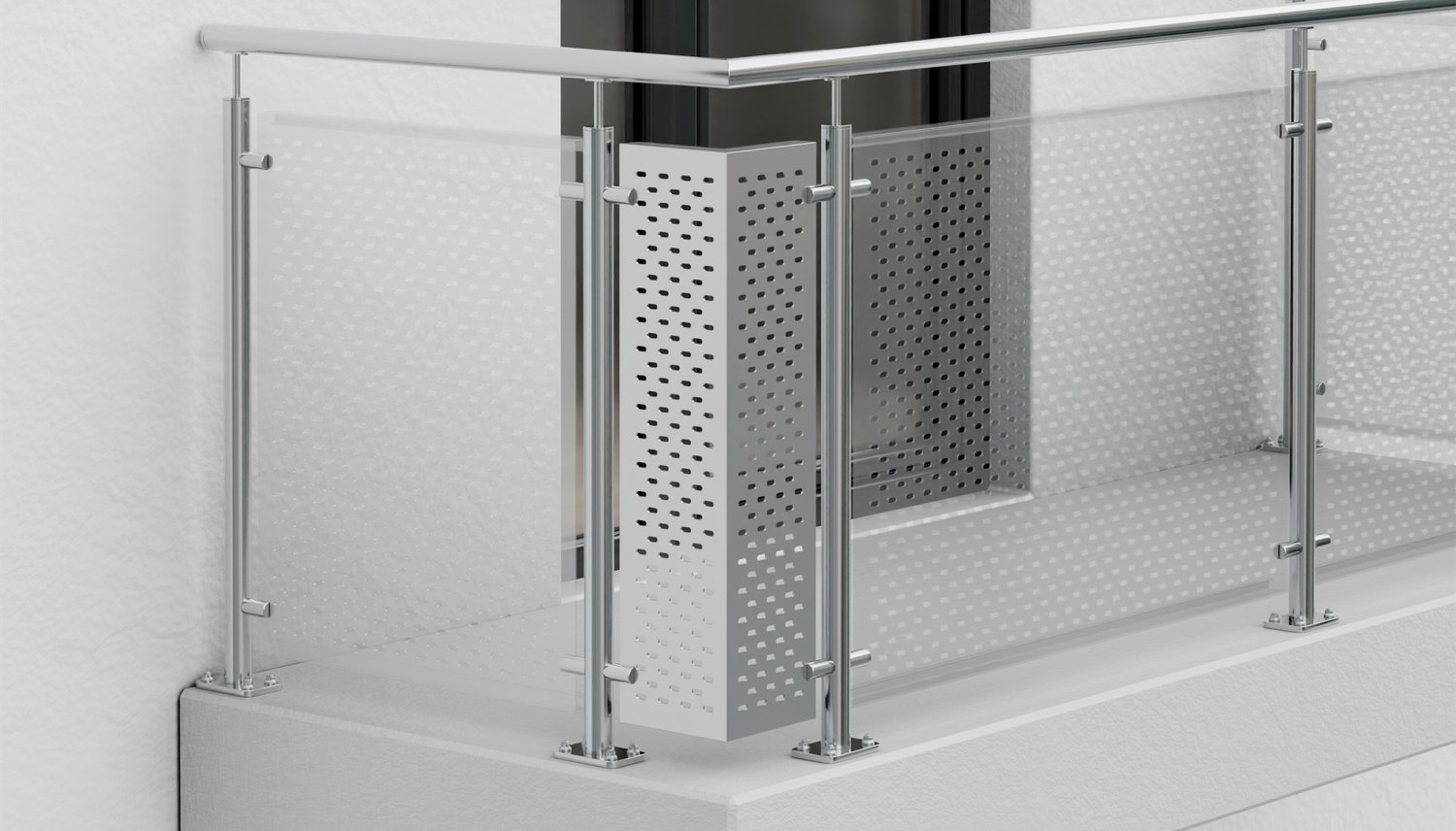 Élément d'angle aluminium LL VE