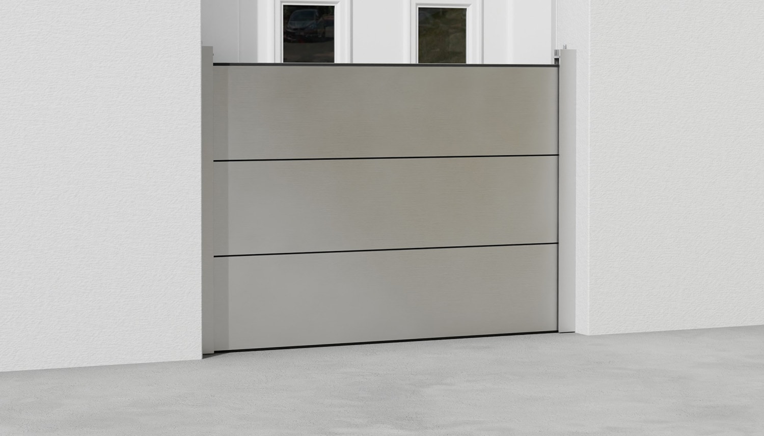 Protection anti-inondation mobile en aluminium pour les portes