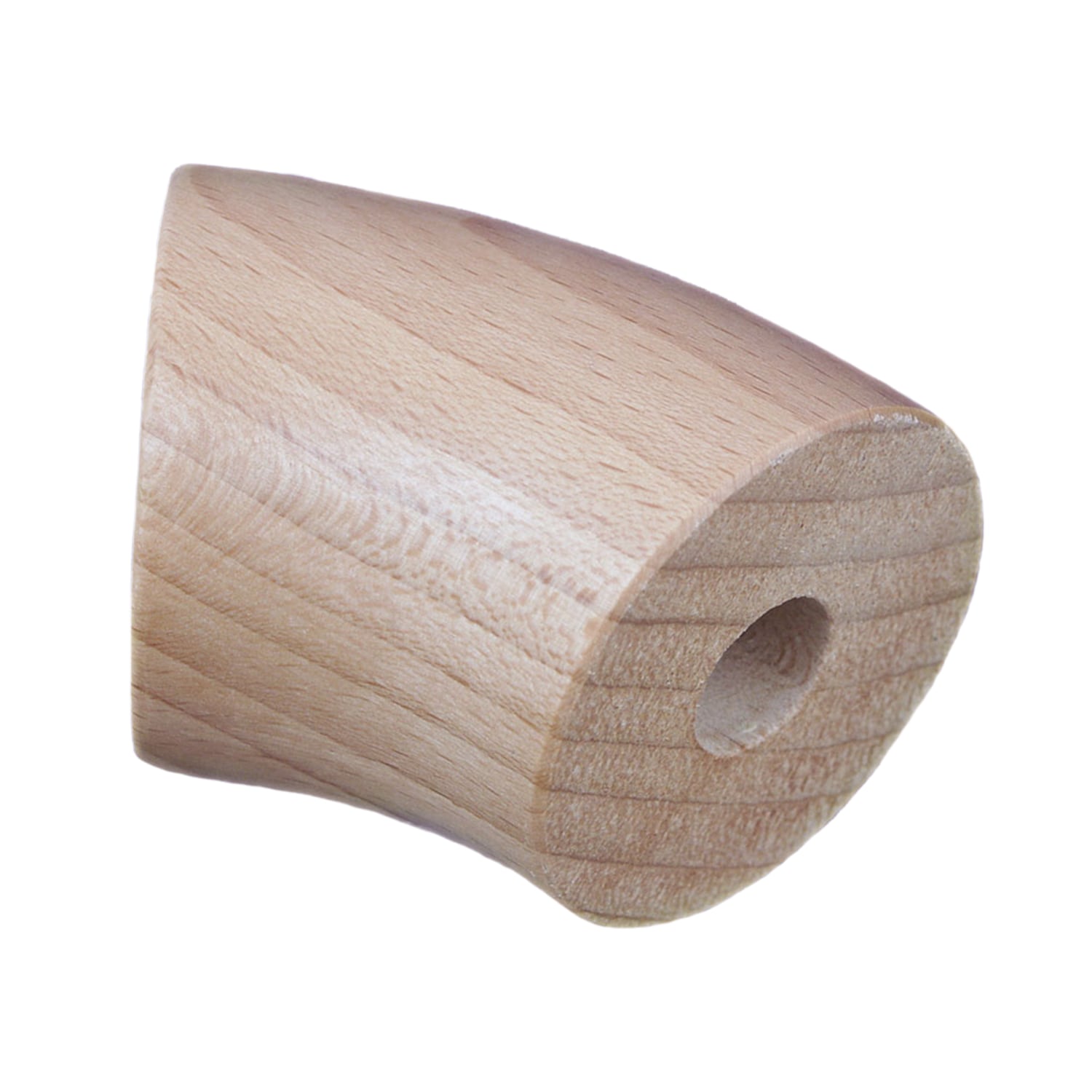 Main courante bois hêtre courbe 45