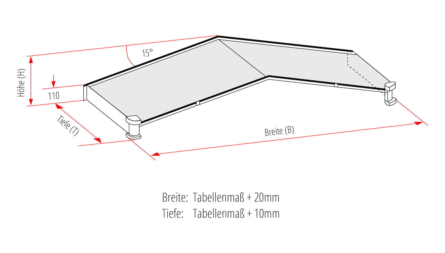 Auvent en aluminium VES-MO