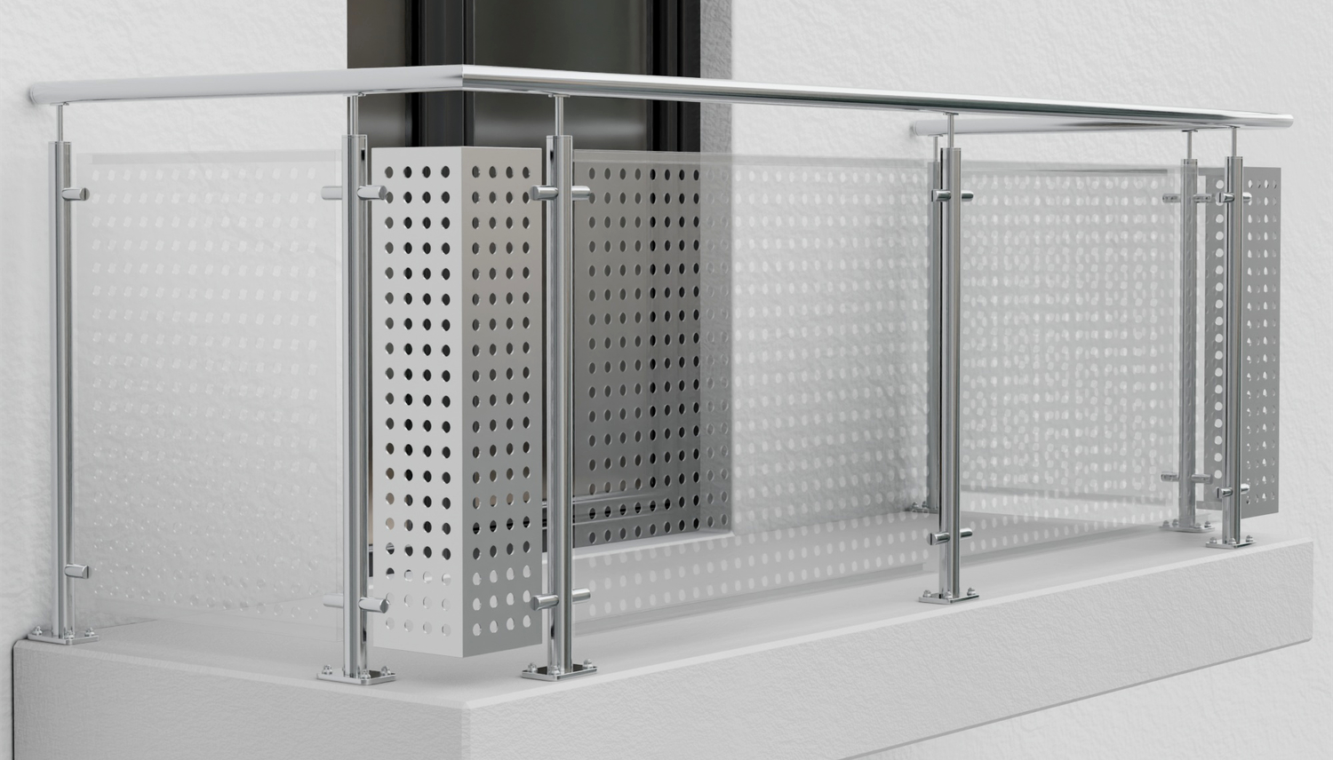 Élément de coin en aluminium RL GE