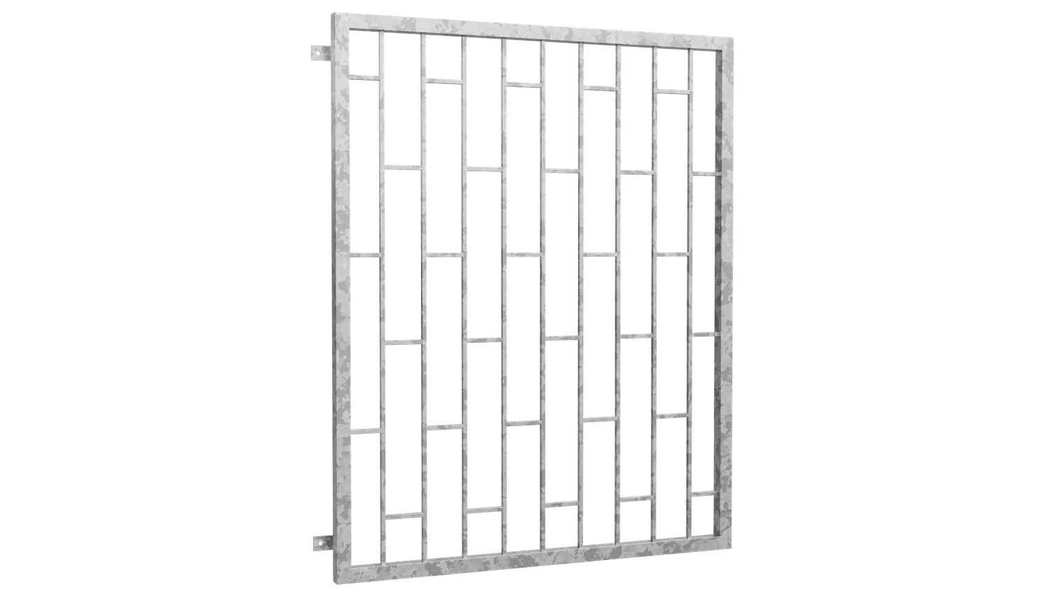 Grille de défense pour fenêtres en acier galvanisé Échelle