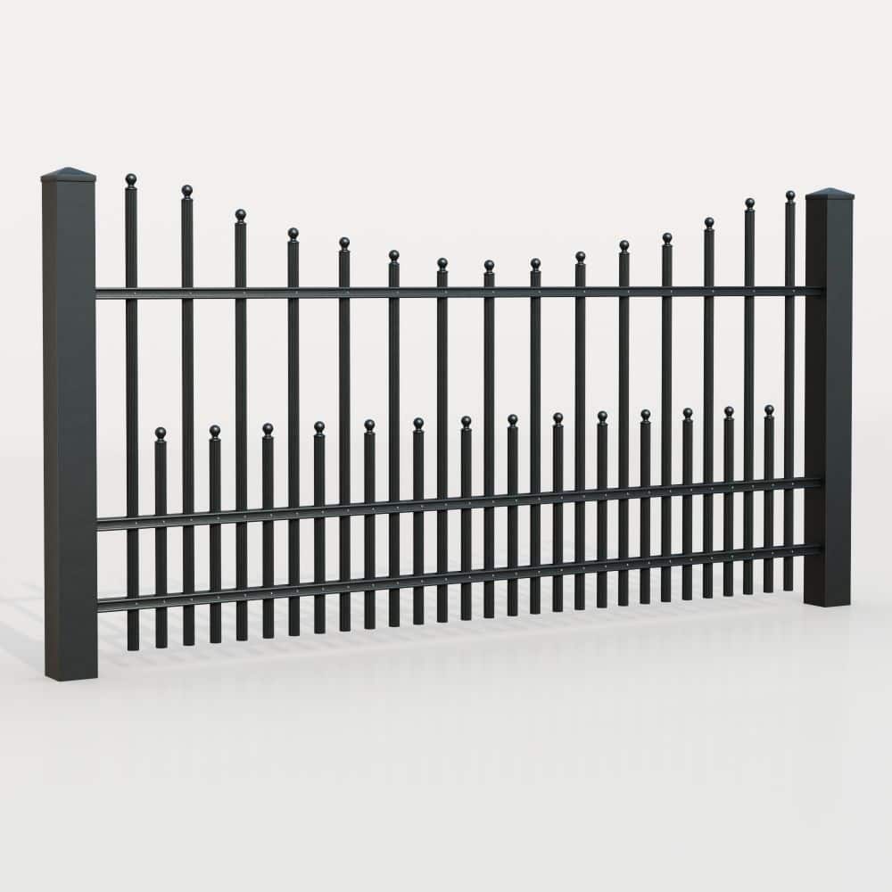 Clôture de jardin aluminium palissades DPP Classic, UB