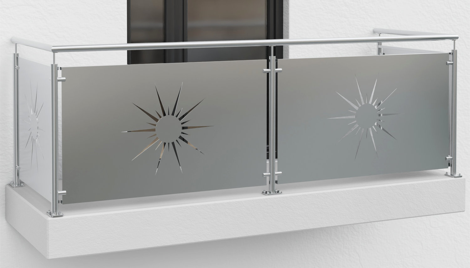 Revêtement de balcon en acier inoxydable SO
