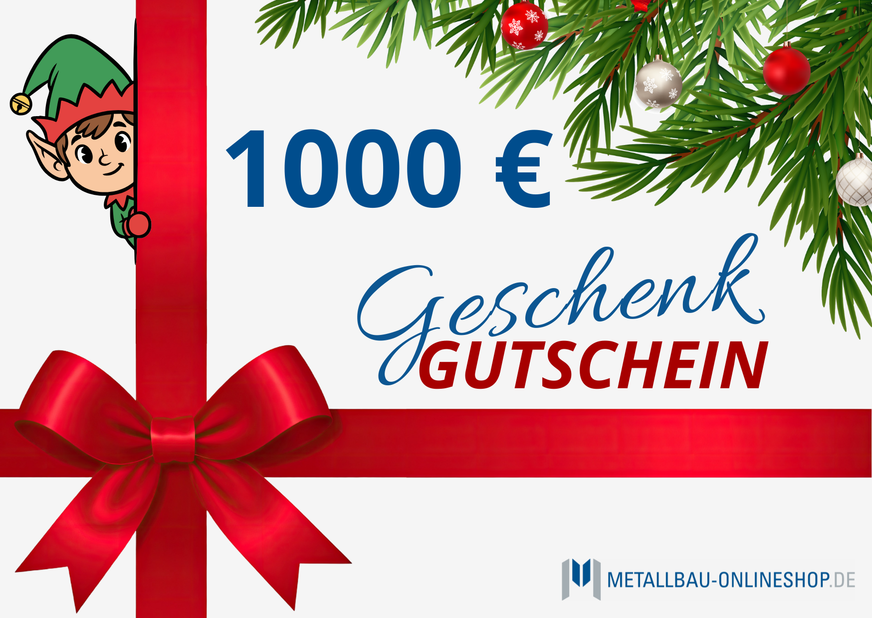 Geschenkgutschein digital – 1000 Euro